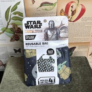 Star Wars Mandalorian Black and Green Tote